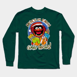 Peace on Earth! Gimme Presents Long Sleeve T-Shirt